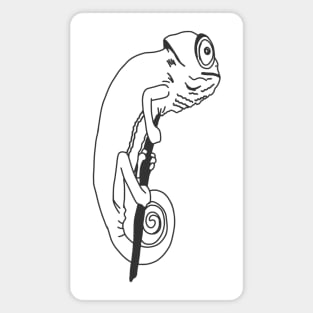 Chameleon sketch Magnet